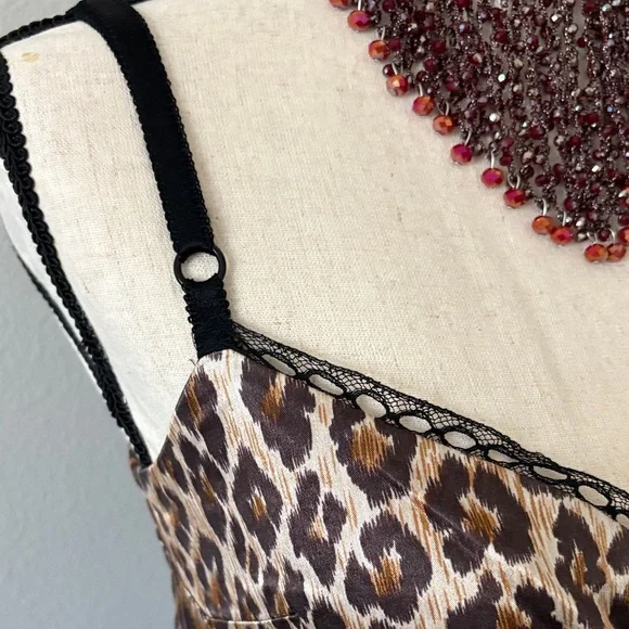 D&G Dolce & Gabbana 30/44 Leopard Print Women's Dress - Picture 4 of 13